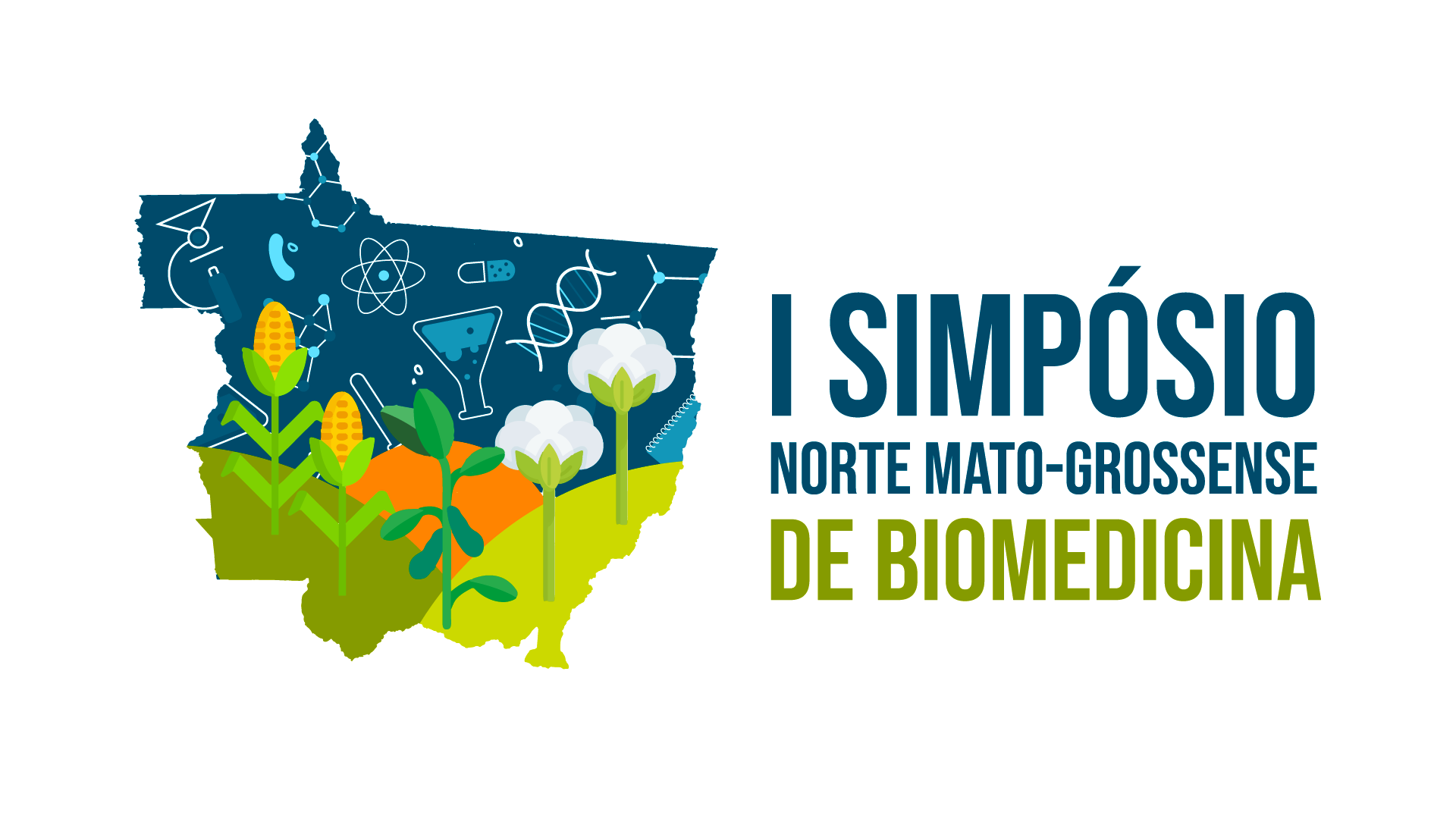 LOGO I simposio norte matogrossense de biomedicina